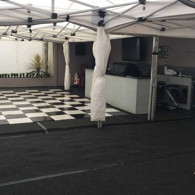 marquee with dancefloor woking