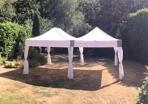 6m x 5m White Marquee